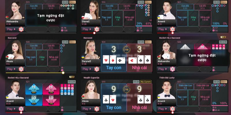 Luật chơi Baccarat MB66 đơn giản cho game thủ