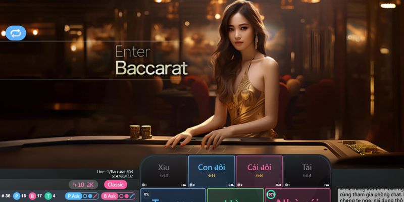 Đặt cược Baccarat MB66 với trình tự đơn giản