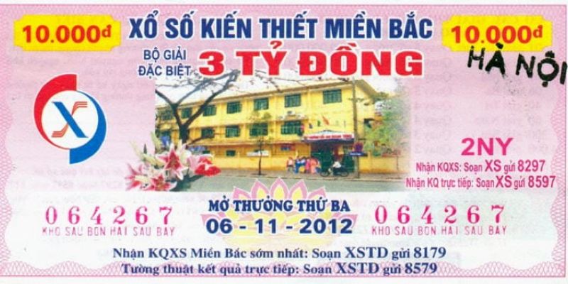 Lịch quay thưởng xổ số miền Bắc được phân chia theo từng tỉnh